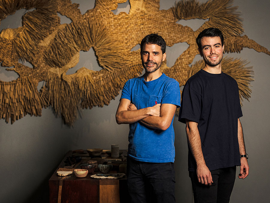 ヴィルヒリオ・マルティネス氏 サンティアゴ・フェルナンデス氏