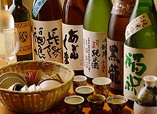 日本酒、焼酎、国産ワイン。お気に入りの銘柄を見つけてみては