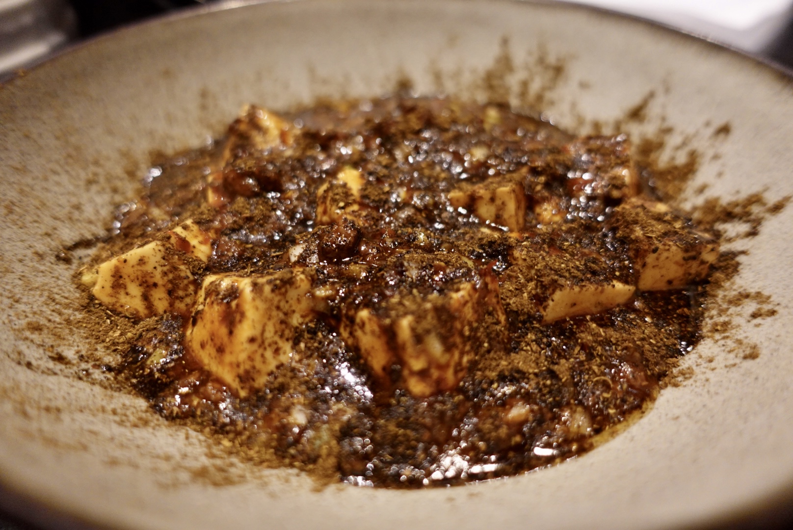 黒毛和牛の四川麻婆豆腐