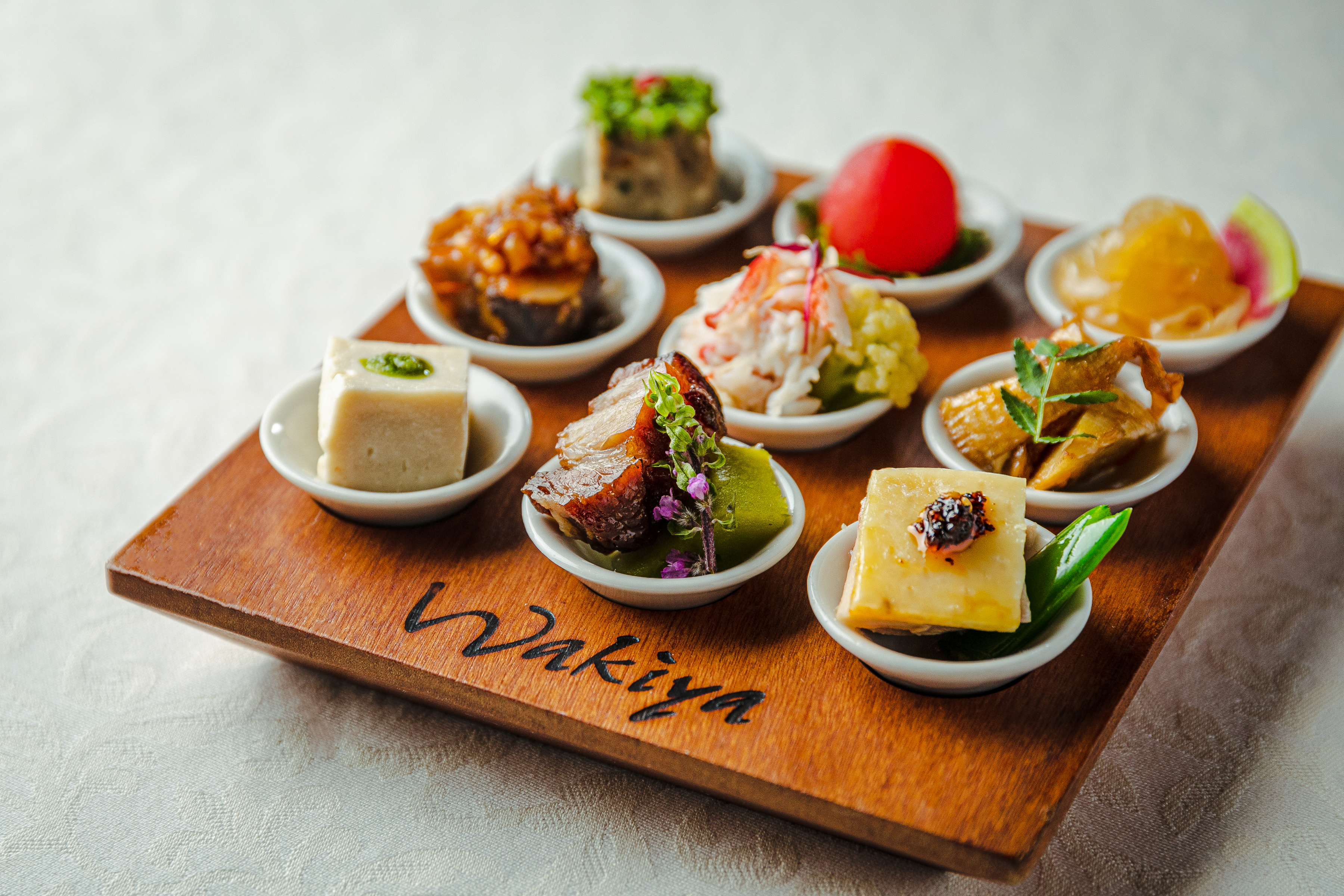 九つの喜び前菜　※コースの一例